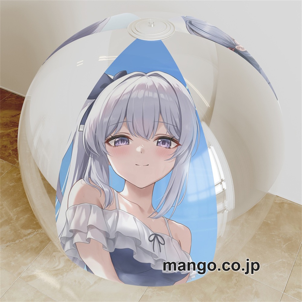 アニメ キャラクター ビーチボール【ブルーアーカイブ】早瀬ユウカ 月雪ミヤコ 天雨アコ 海洋ボール PVC製 キャラクターグッズ コレクション用