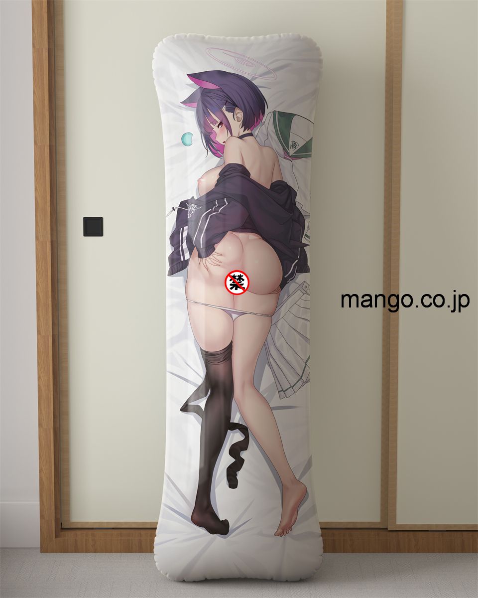【過激 R18禁】アニメ抱き枕カバー 【ブルーアーカイブ】 杏山カズサ 大型クッション キャラクターグッズ PVC製 コレクション用 2