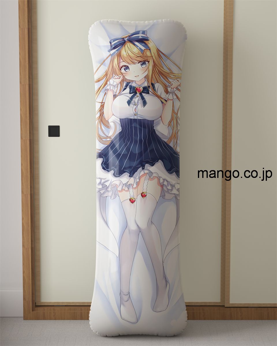 【過激 R18禁】アニメ抱き枕カバー 【バーチャルYoutuber】 絵夢アリス 大型クッション キャラクターグッズ PVC製 コレクション用 1