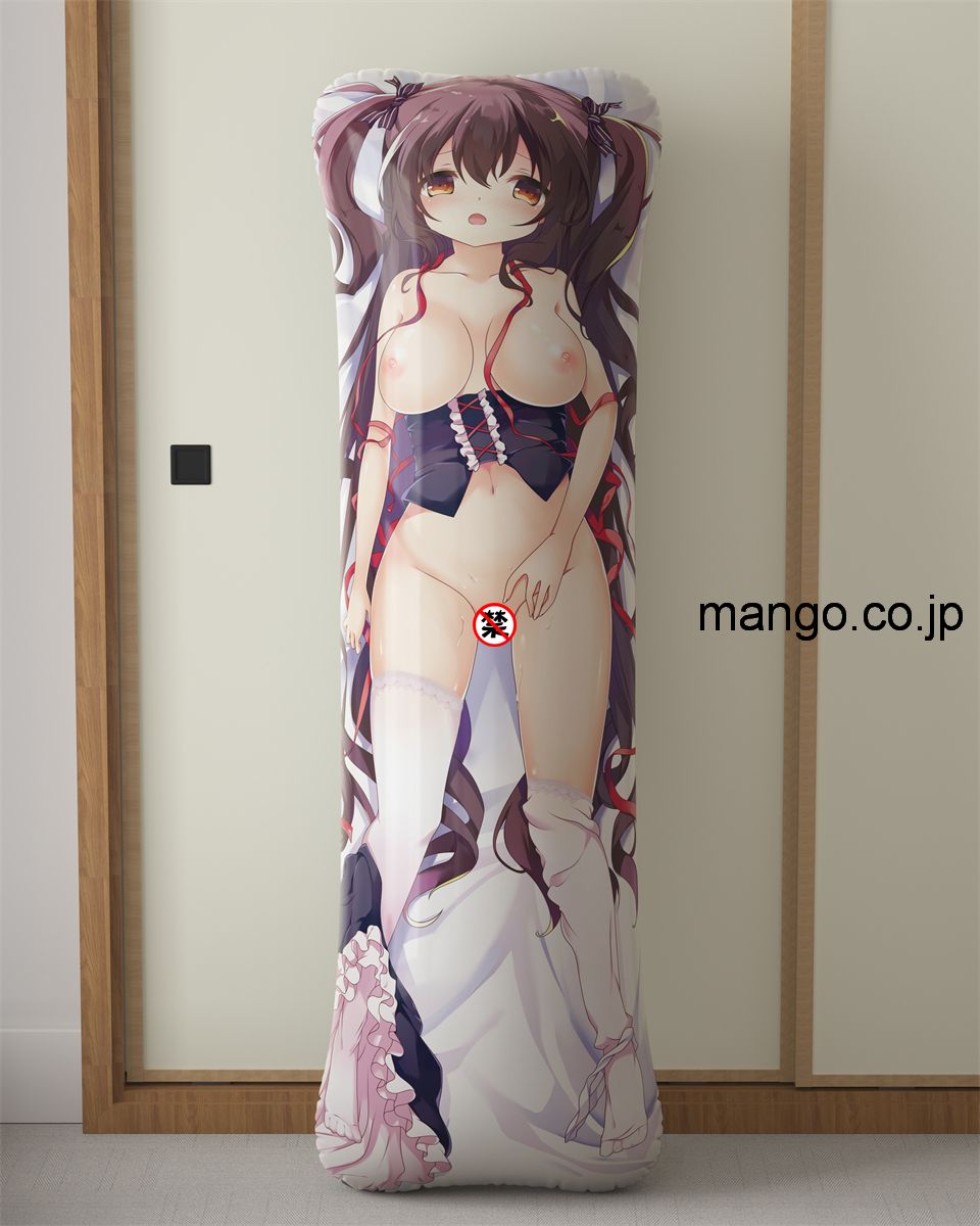 【過激 R18禁】アニメ抱き枕カバー よめっ娘 No.123 ふわふわ妹ちゃん 芽愛 大型クッション キャラクターグッズ PVC製 コレクション用 2
