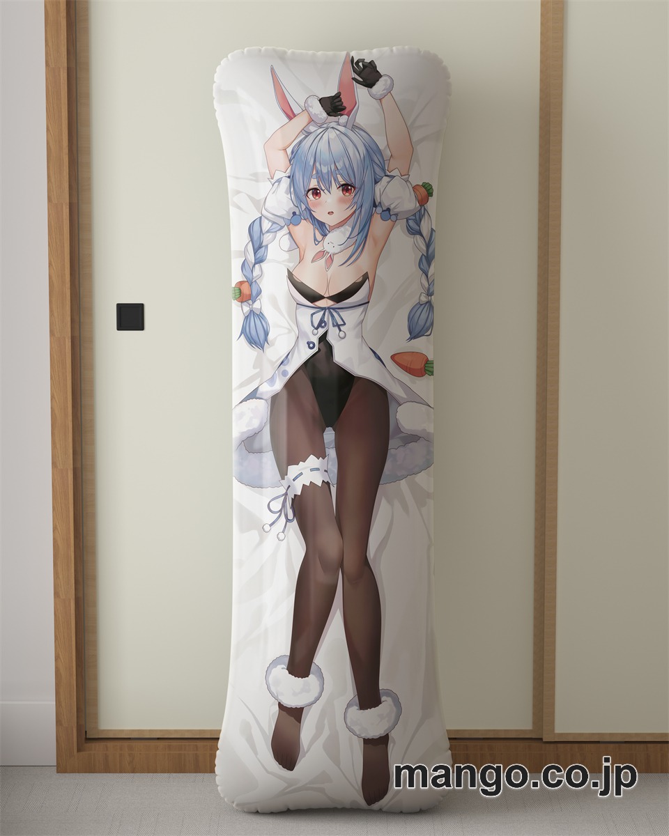 アニメ抱き枕カバー【バーチャルYoutuber】兎田ぺこら大型クッションキャラクターグッズPVC製コレクション用 2