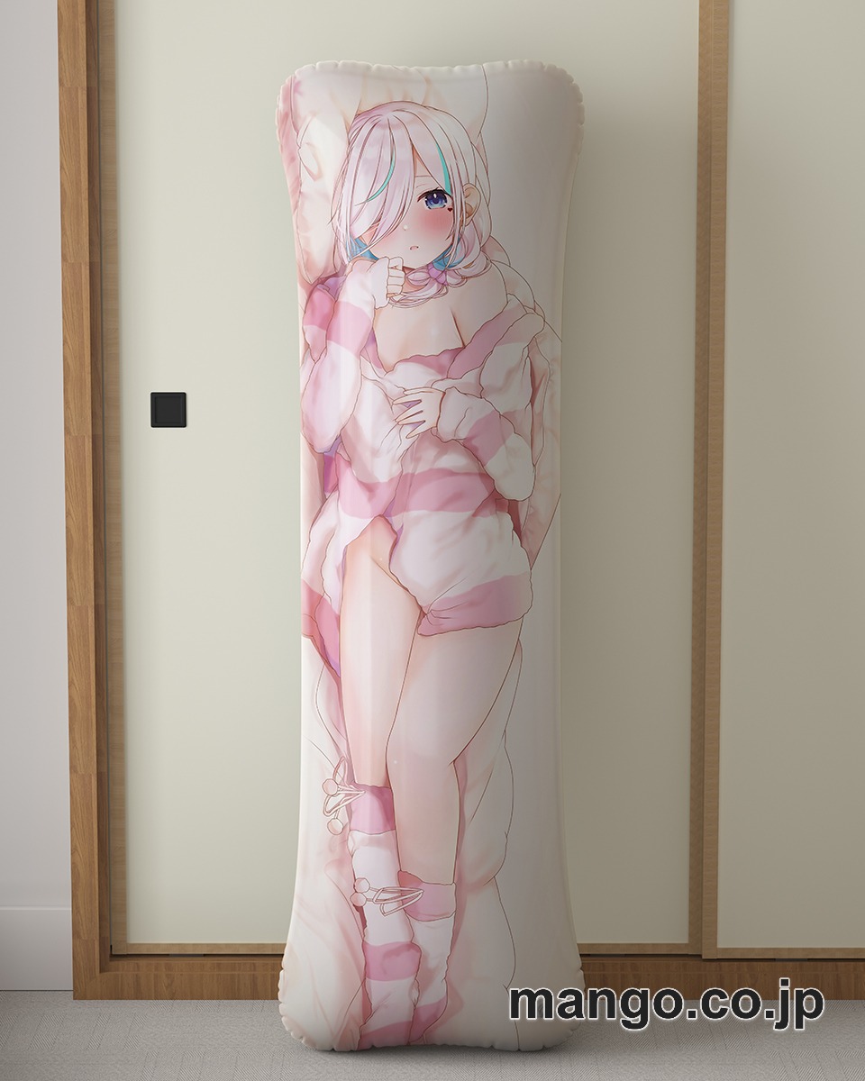 アニメ抱き枕カバー【バーチャルYoutuber】イル＝フローラ大型クッションキャラクターグッズPVC製コレクション用