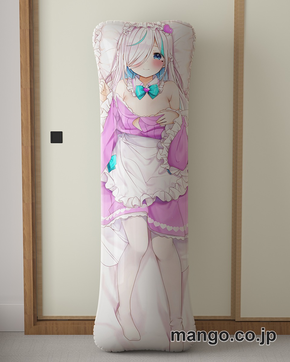 アニメ抱き枕カバー【バーチャルYoutuber】イル＝フローラ大型クッションキャラクターグッズPVC製コレクション用 2