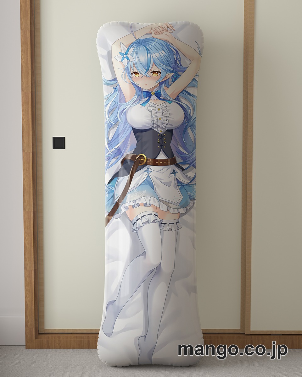 アニメ抱き枕カバー【バーチャルYoutuber】雪花ラミィさん大型クッションキャラクターグッズPVC製コレクション用