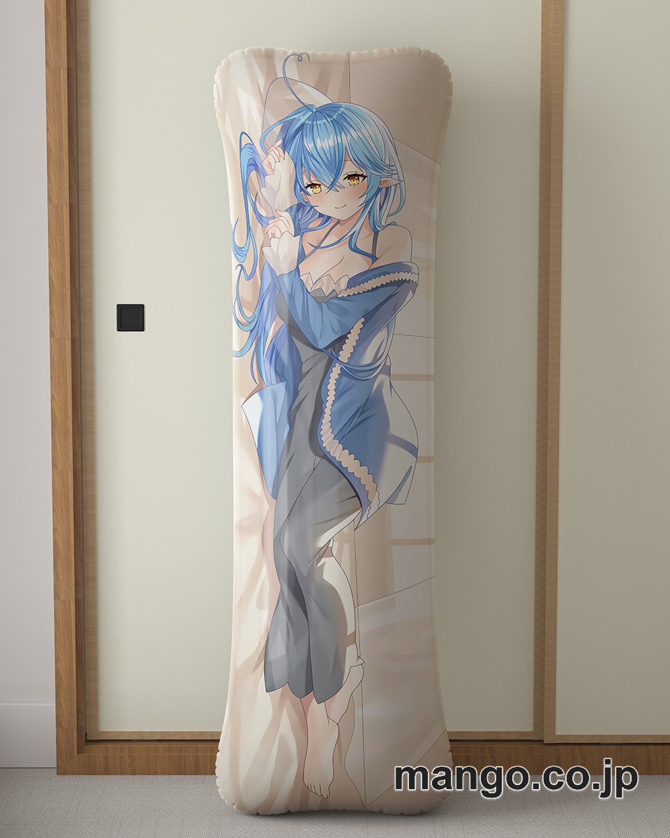 アニメ抱き枕カバー【バーチャルYoutuber】雪花ラミィさん大型クッションキャラクターグッズPVC製コレクション用 2