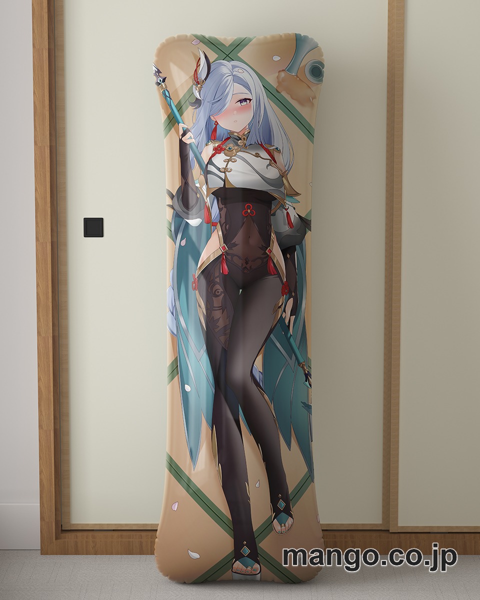 アニメ抱き枕カバー【原神】申鶴大型クッションキャラクターグッズPVC製コレクション用