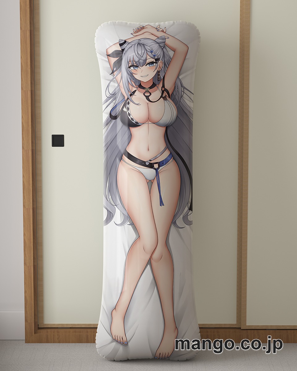 アニメ抱き枕カバー沙花叉クロヱとベスティアゼータ大型クッションキャラクターグッズPVC製コレクション用