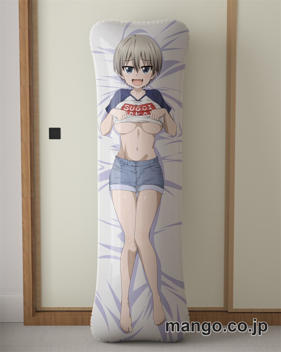 アニメ抱き枕カバー【宇崎ちゃんは遊びたい！】宇崎花大型クッションキャラクターグッズPVC製コレクション用