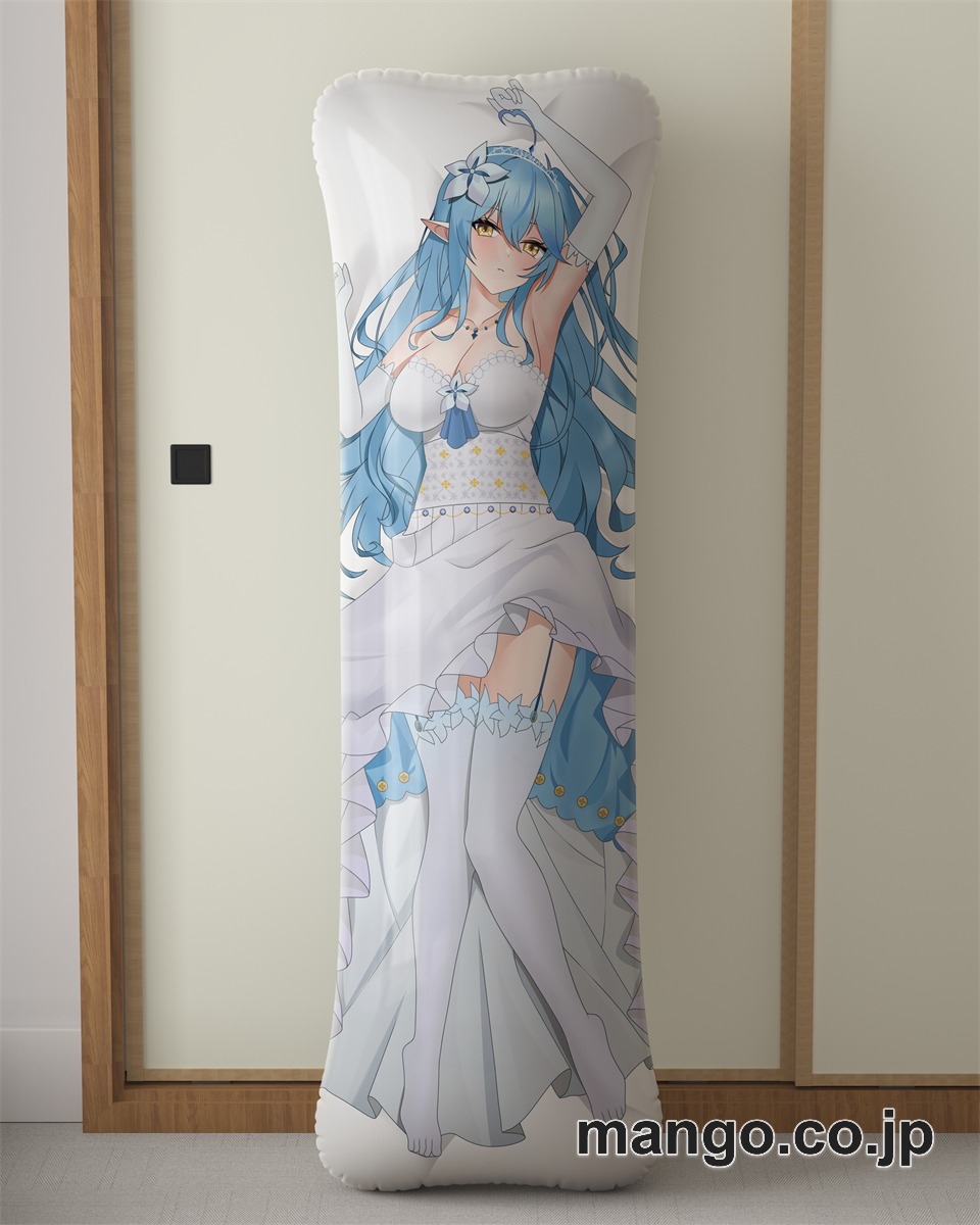 アニメ抱き枕カバー【バーチャルYoutuber】雪花ラミィ大型クッションキャラクターグッズPVC製コレクション用