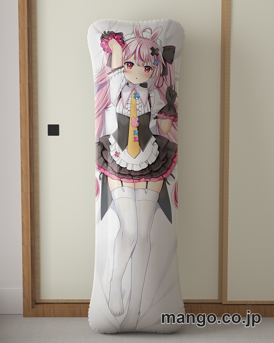 アニメ抱き枕カバー【バーチャルYoutuber】兎鞠まり大型クッションキャラクターグッズPVC製コレクション用
