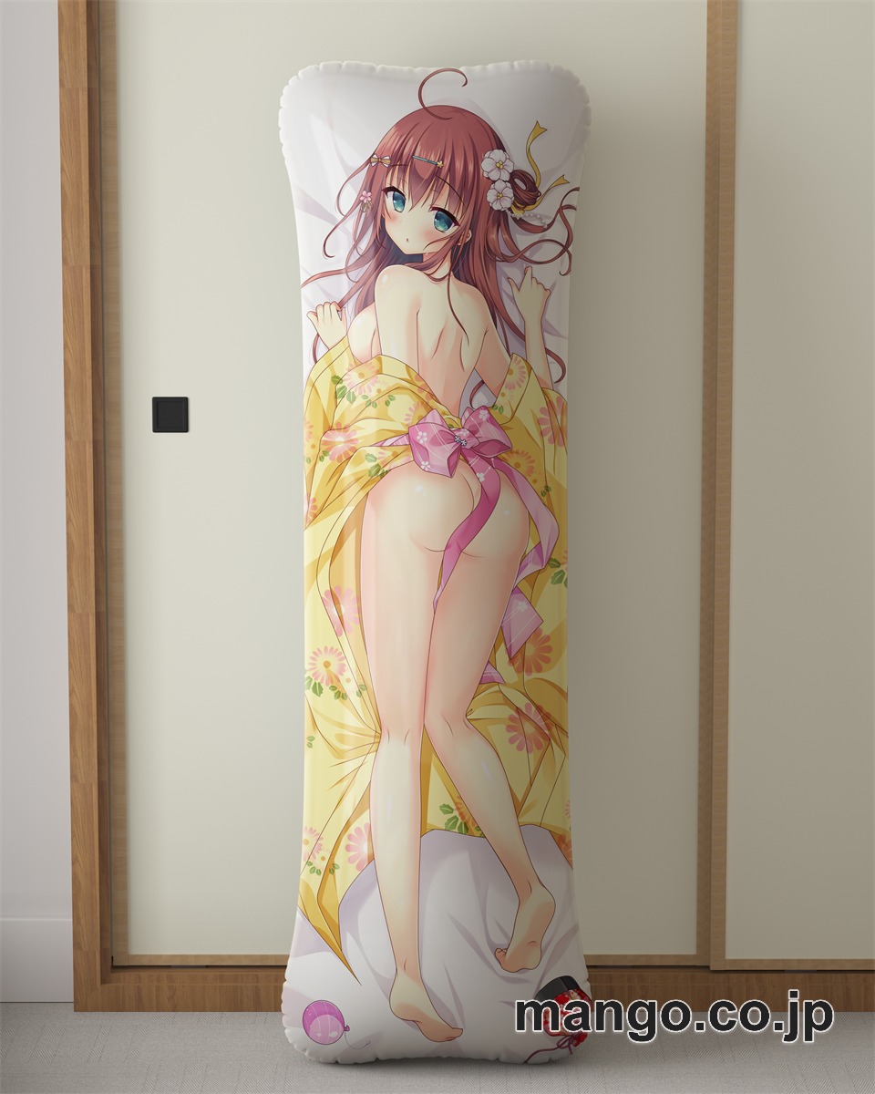 アニメ抱き枕カバー【オリジナル】浴衣デートの後はJKぴこぐらちゃん大型クッションキャラクターグッズPVC製コレクション用 2