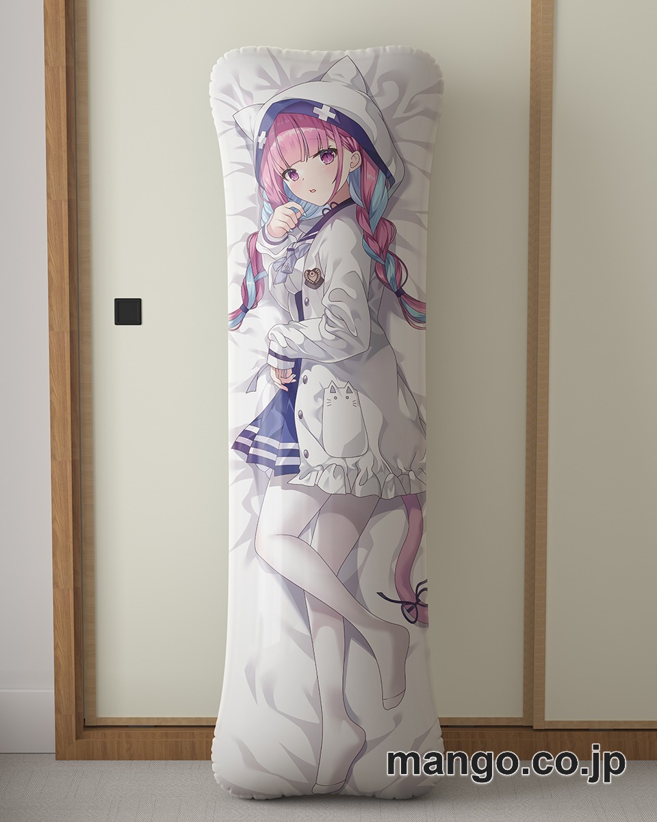 アニメ抱き枕カバー【バーチャルYoutuber】湊あくあ大型クッションキャラクターグッズPVC製コレクション用 2