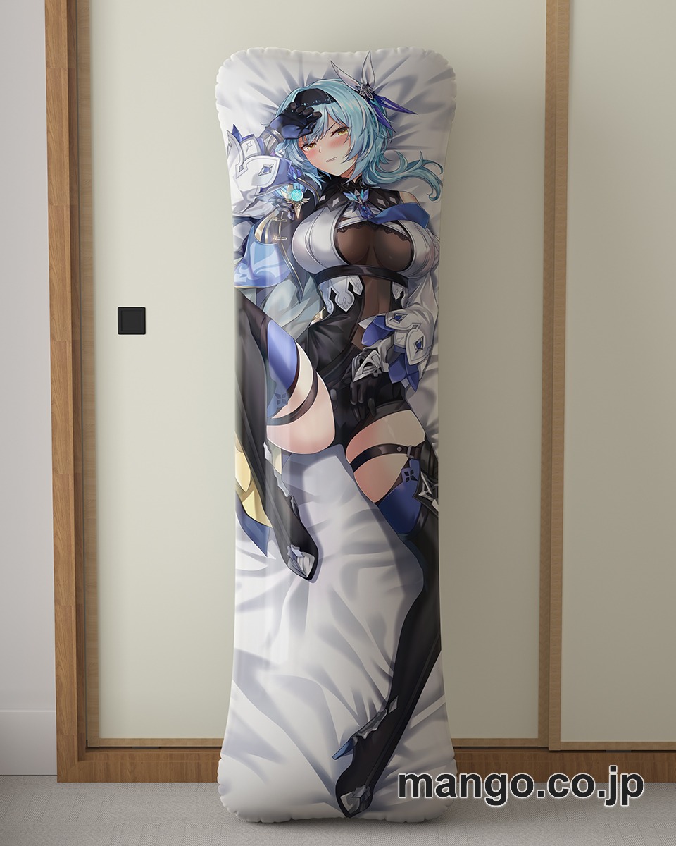 アニメ抱き枕カバー【原神】エウルア大型クッションキャラクターグッズPVC製コレクション用