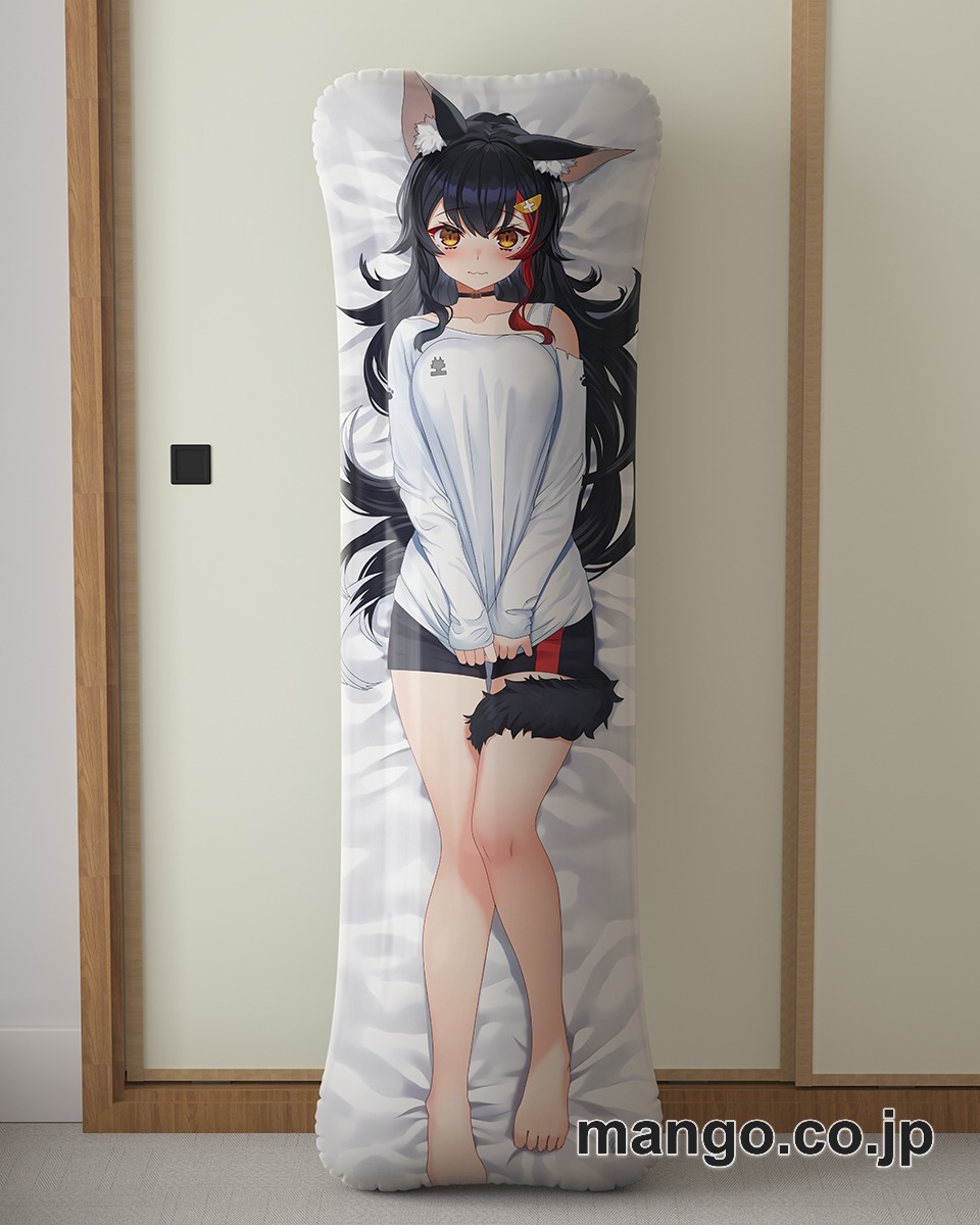 アニメ抱き枕カバー【バーチャルYoutuber】大神ミオ大型クッションキャラクターグッズPVC製コレクション用