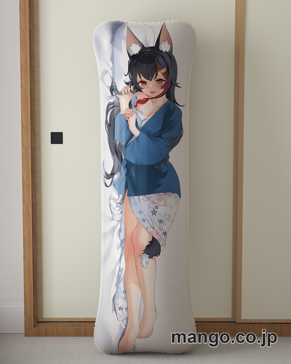 アニメ抱き枕カバー【バーチャルYoutuber】大神ミオ大型クッションキャラクターグッズPVC製コレクション用 2