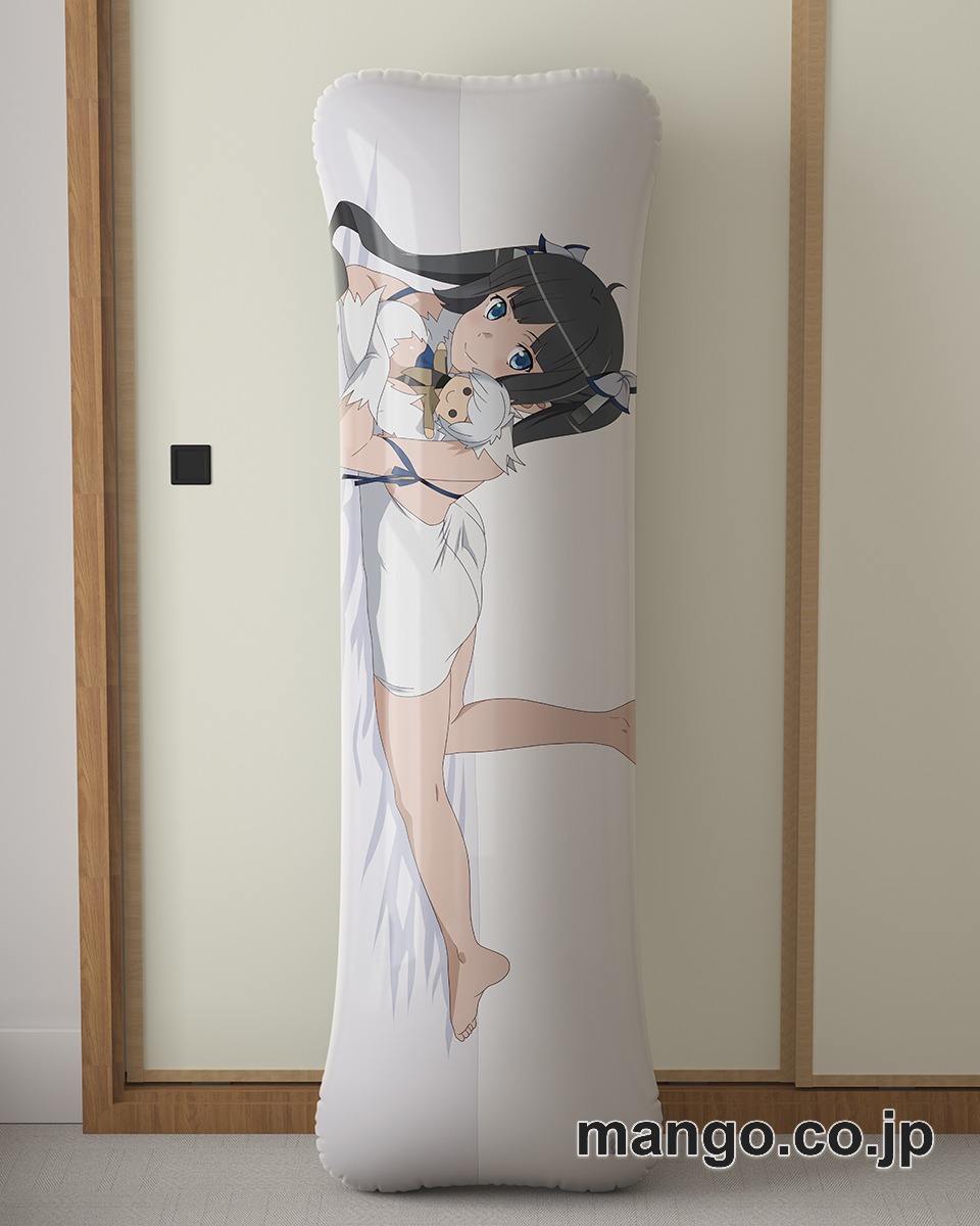 アニメ抱き枕カバー【ダンジョンに出会いを求めるのは間違っているだろうか】ヘスティア大型クッションキャラクターグッズPVC製コレクション用