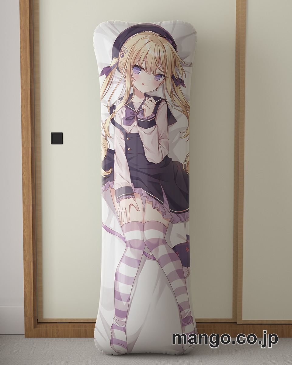 アニメ抱き枕カバー【バーチャルYoutuber】月紫アリア大型クッションキャラクターグッズPVC製コレクション用