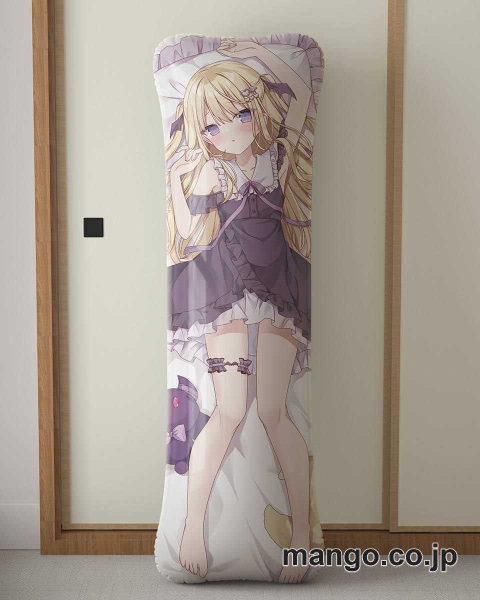 アニメ抱き枕カバー【バーチャルYoutuber】月紫アリア大型クッションキャラクターグッズPVC製コレクション用 2