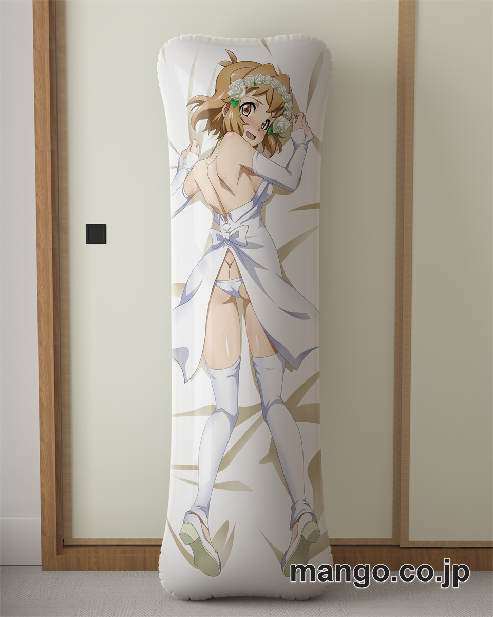 アニメ抱き枕カバー【戦姫絶唱シンフォギア】ウエディングビキニ立花響大型クッションキャラクターグッズPVC製コレクション用 2