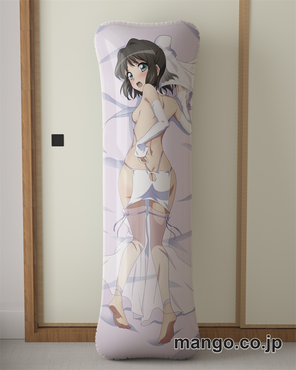 アニメ抱き枕カバー【戦姫絶唱シンフォギア】ウエディングビキニ小日向未来大型クッションキャラクターグッズPVC製コレクション用 2