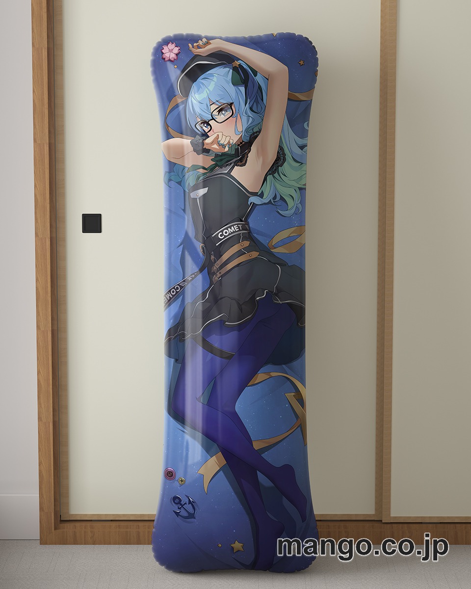 アニメ抱き枕カバー【バーチャルYoutuber】星街すいせい大型クッションキャラクターグッズPVC製コレクション用