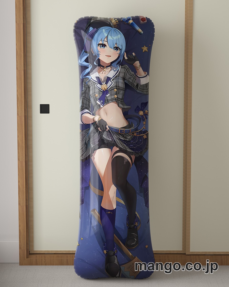 アニメ抱き枕カバー【バーチャルYoutuber】星街すいせい大型クッションキャラクターグッズPVC製コレクション用 2