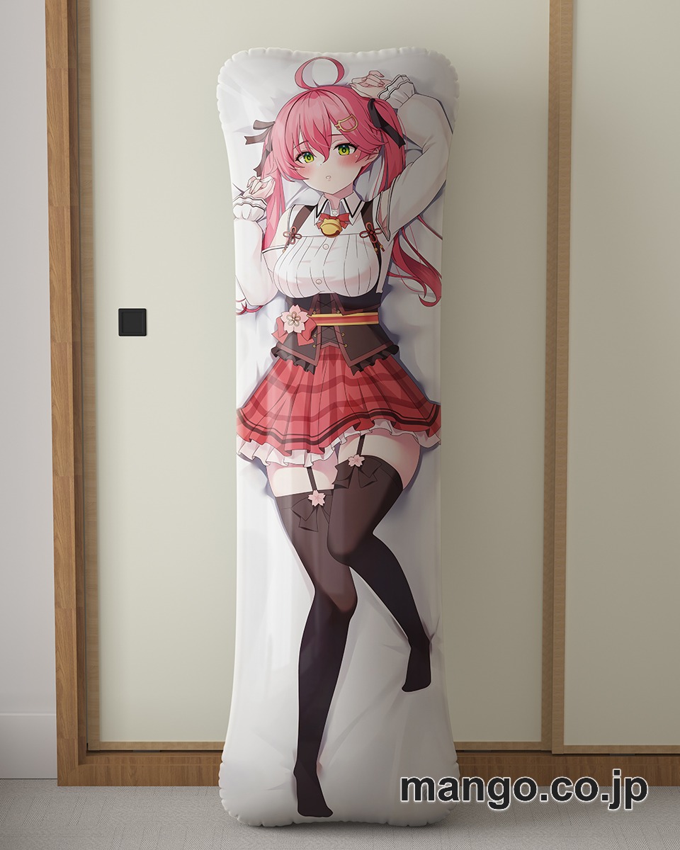 アニメ抱き枕カバー【バーチャルYoutuber】さくらみこ大型クッションキャラクターグッズPVC製コレクション用