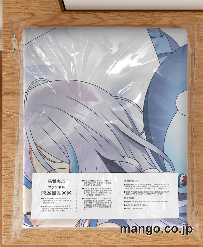 アニメ抱き枕カバー【バーチャルYoutuber】がうるぐら大型クッションキャラクターグッズPVC製コレクション用 3