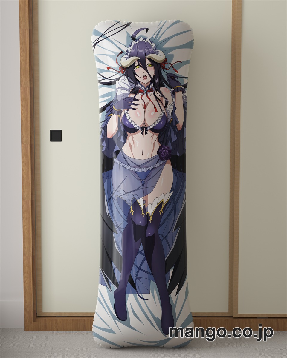 アニメ抱き枕カバー【オーバーロード】アルベド大型クッションキャラクターグッズPVC製コレクション用