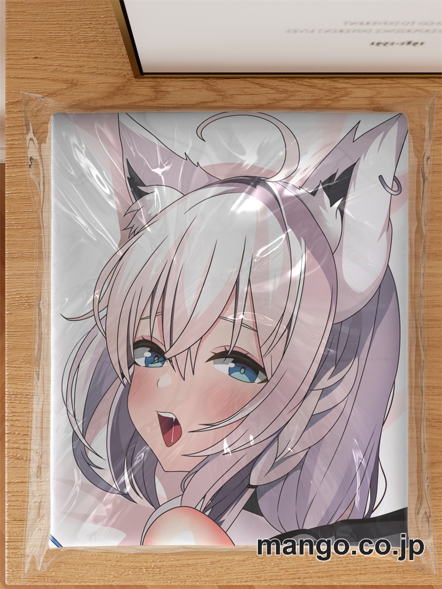 アニメ抱き枕カバー【バーチャルYoutuber】白上フブキ大型クッションキャラクターグッズPVC製コレクション用 3