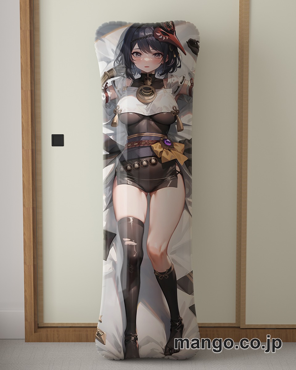 アニメ抱き枕カバー【原神】九条裟羅大型クッションキャラクターグッズPVC製コレクション用 2
