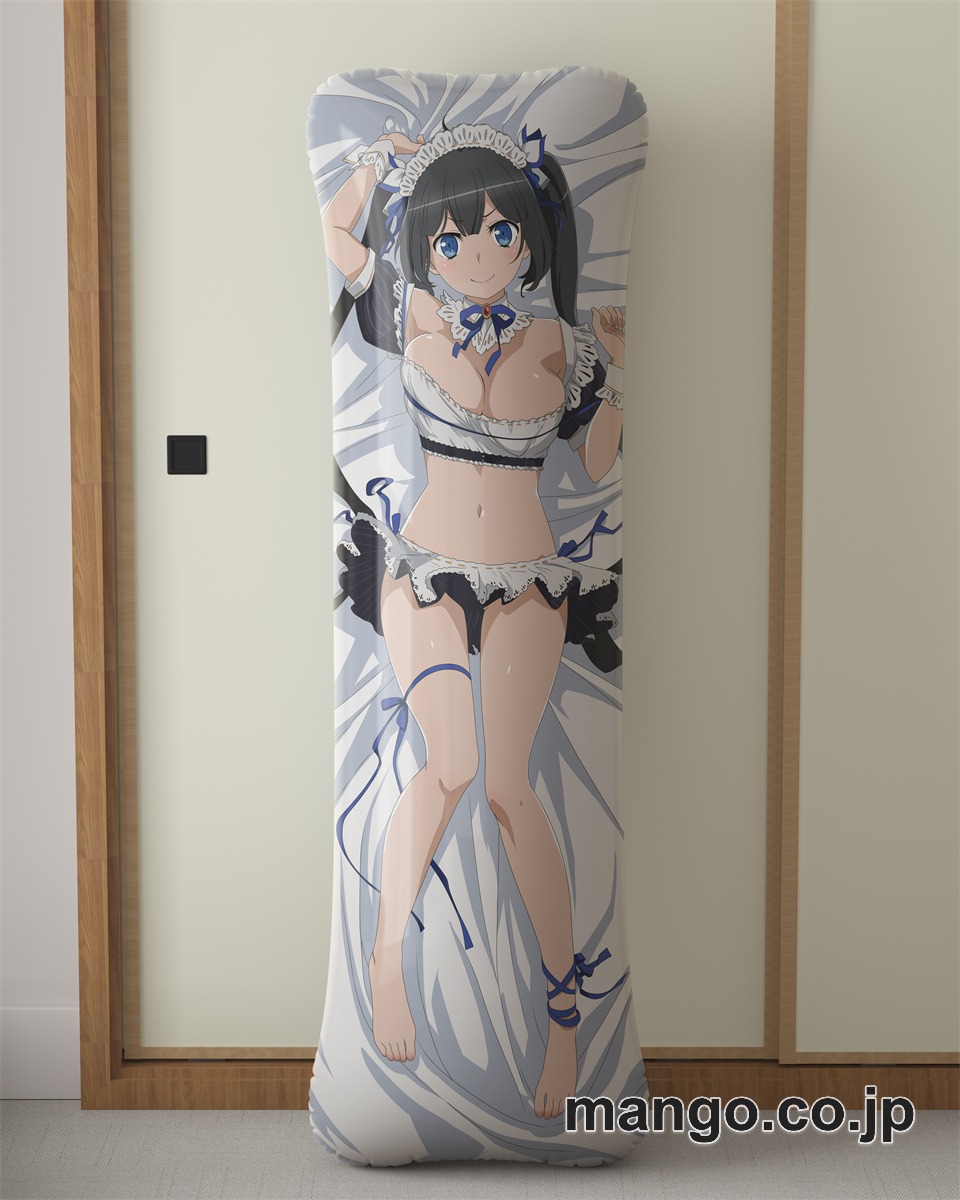 アニメ抱き枕カバー【ダンジョンに出会いを求めるのは間違っているだろうか】ヘスティア大型クッションキャラクターグッズPVC製コレクション用 2