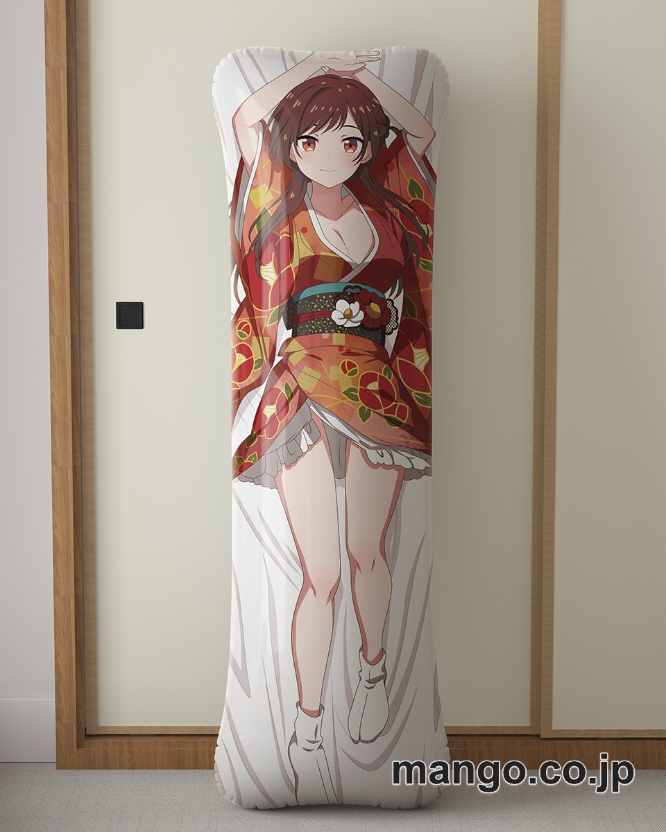 アニメ抱き枕カバー【彼女、お借りします】水原千鶴大型クッションキャラクターグッズPVC製コレクション用