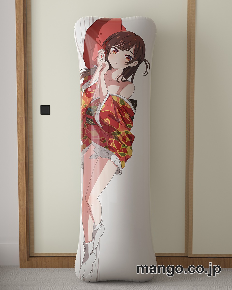 アニメ抱き枕カバー【彼女、お借りします】水原千鶴大型クッションキャラクターグッズPVC製コレクション用 2