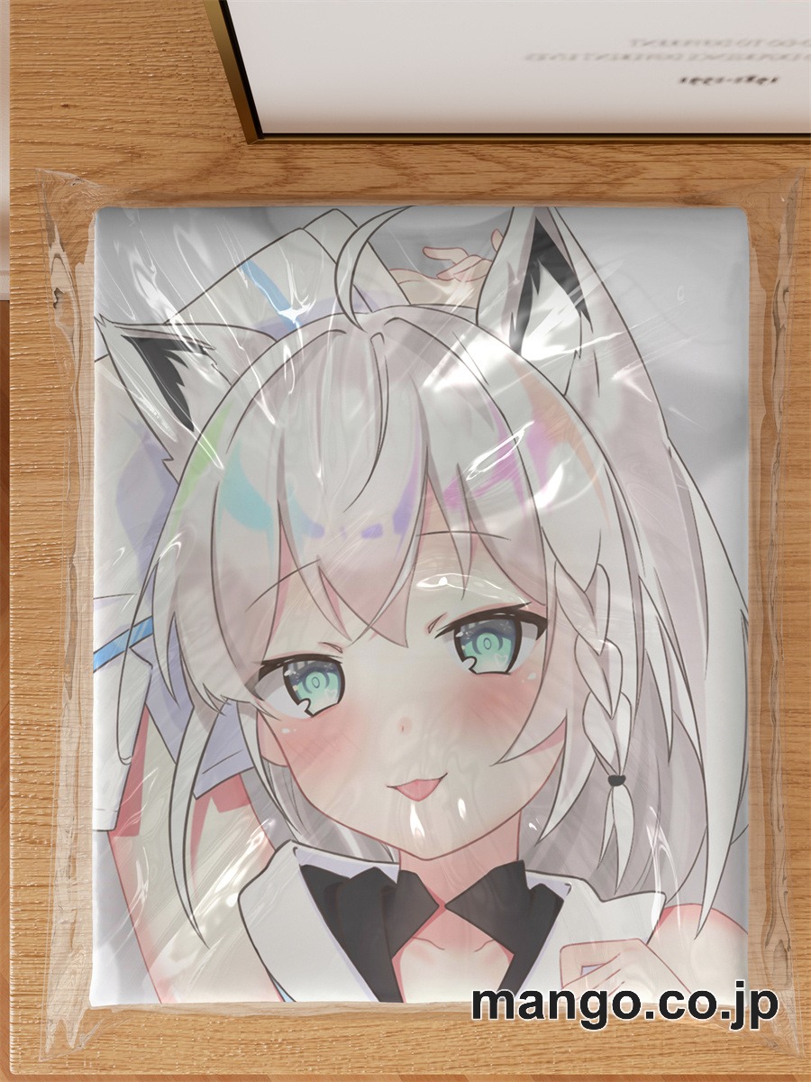 アニメ抱き枕カバー【バーチャルユーチューバー】白上フブキ等身大大型クッションキャラクターグッズPVC製コレクション用 3