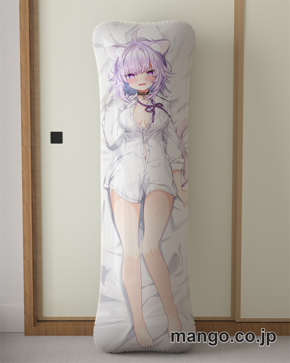 アニメ抱き枕カバー【バーチャルYoutuber】猫又おかゆ大型クッションキャラクターグッズPVC製コレクション用