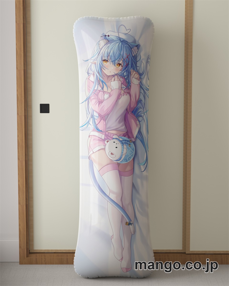 アニメ抱き枕カバー【バーチャルYoutuber】雪花ラミィ大型クッションキャラクターグッズPVC製コレクション用
