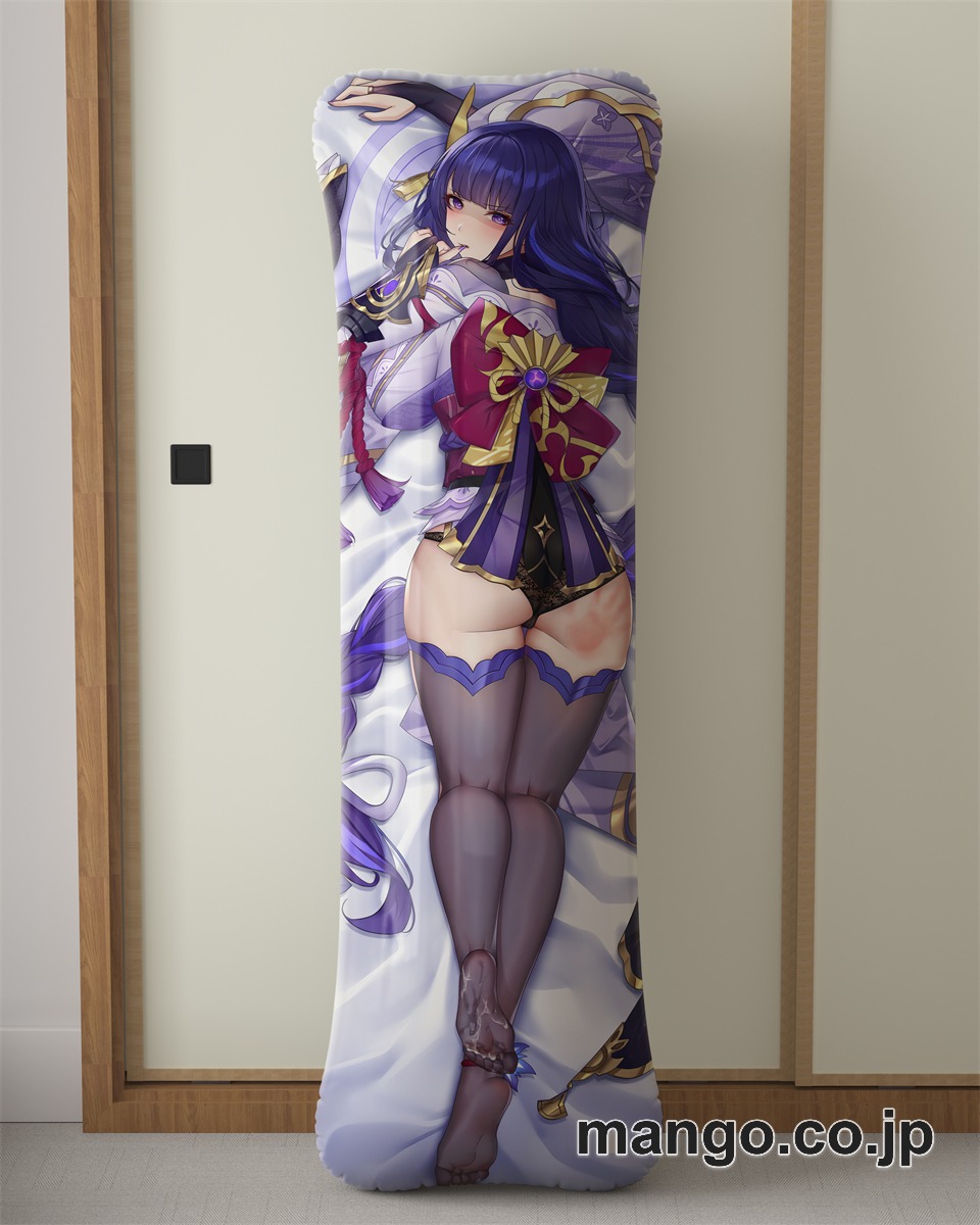 アニメ抱き枕カバー【原神】雷電将軍大型クッションキャラクターグッズPVC製コレクション用 2
