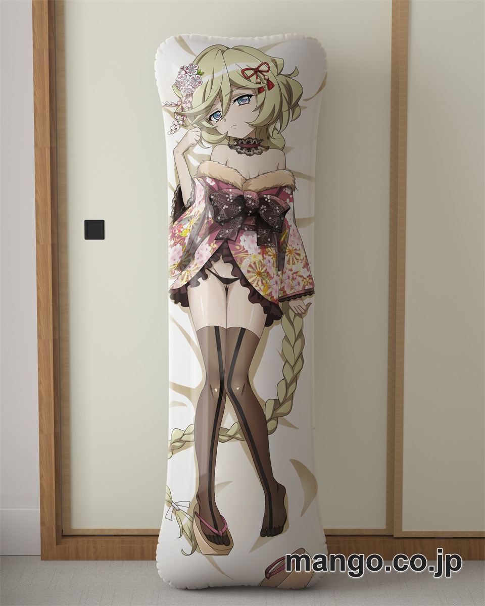 アニメ抱き枕カバー【戦姫絶唱シンフォギア】花魁キャロル大型クッションキャラクターグッズPVC製コレクション用