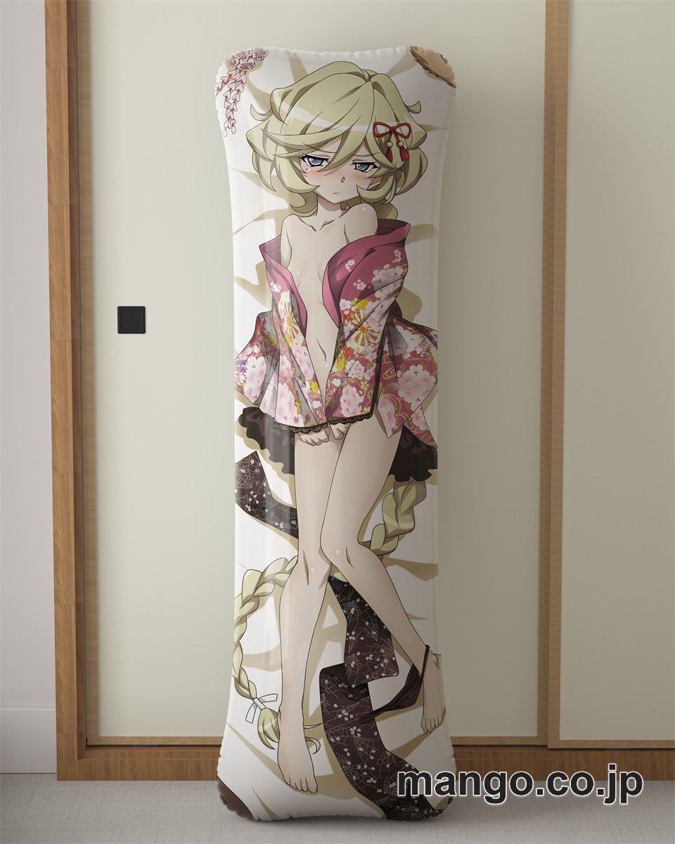 アニメ抱き枕カバー【戦姫絶唱シンフォギア】花魁キャロル大型クッションキャラクターグッズPVC製コレクション用 2