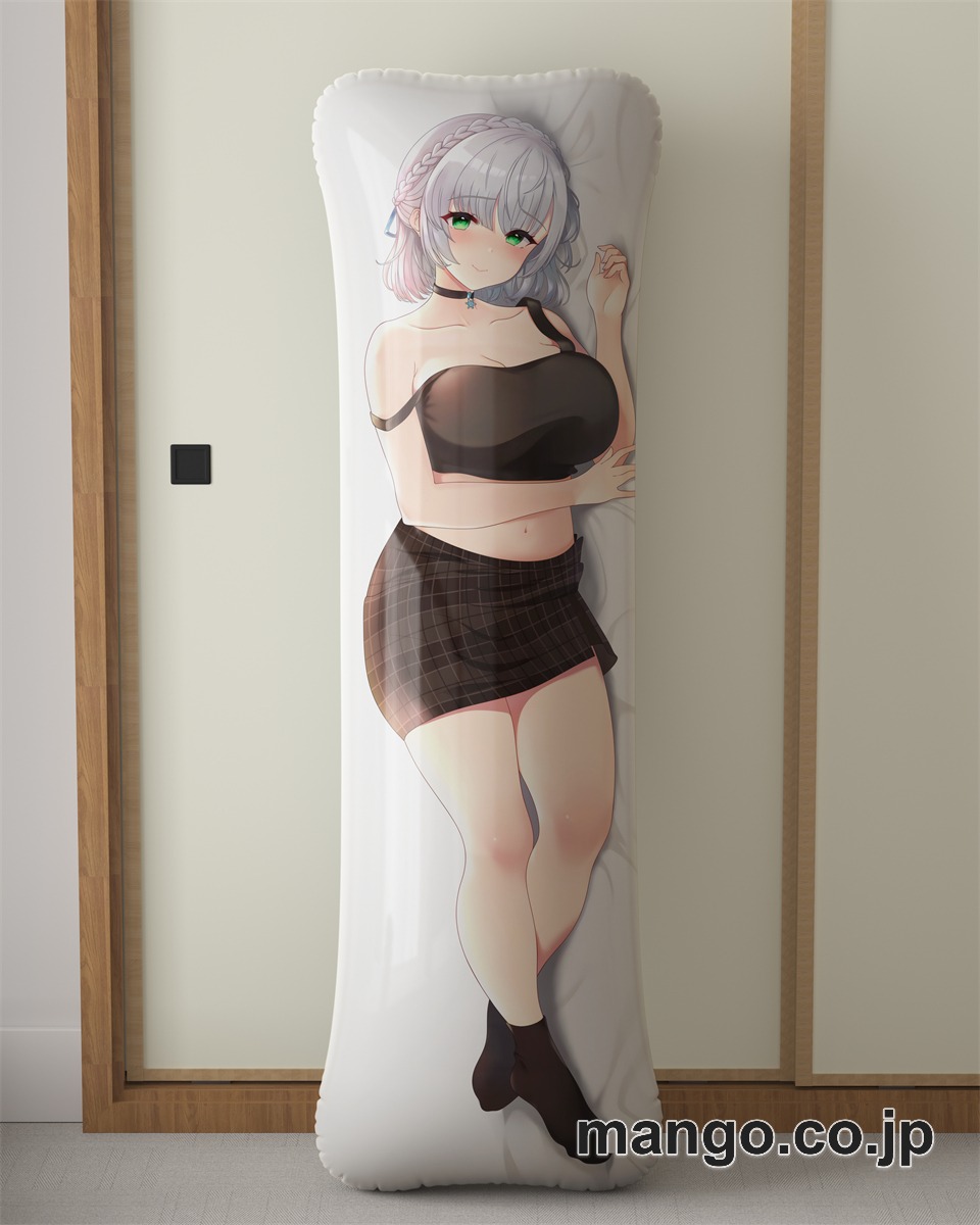 アニメ抱き枕カバー【バーチャルYoutuber】白銀ノエル大型クッションキャラクターグッズPVC製コレクション用