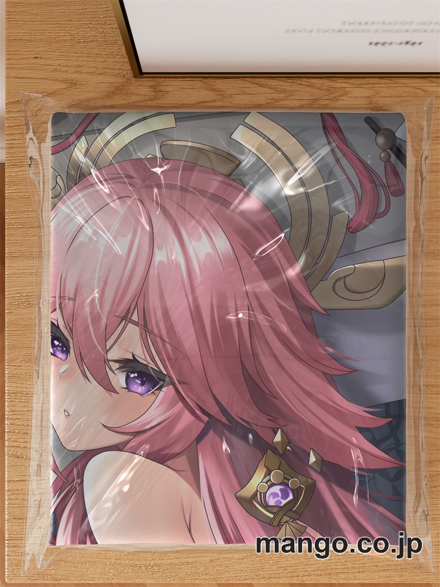 アニメ抱き枕カバー【原神】八重神子大型クッションキャラクターグッズPVC製コレクション用 3