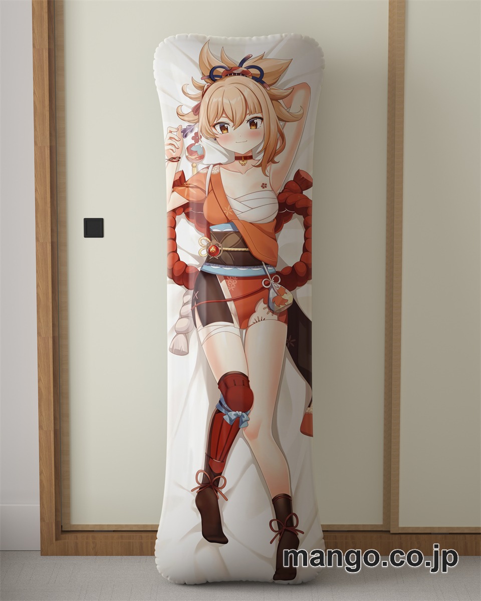 アニメ抱き枕カバー【原神】長野原宵宮大型クッションキャラクターグッズPVC製コレクション用