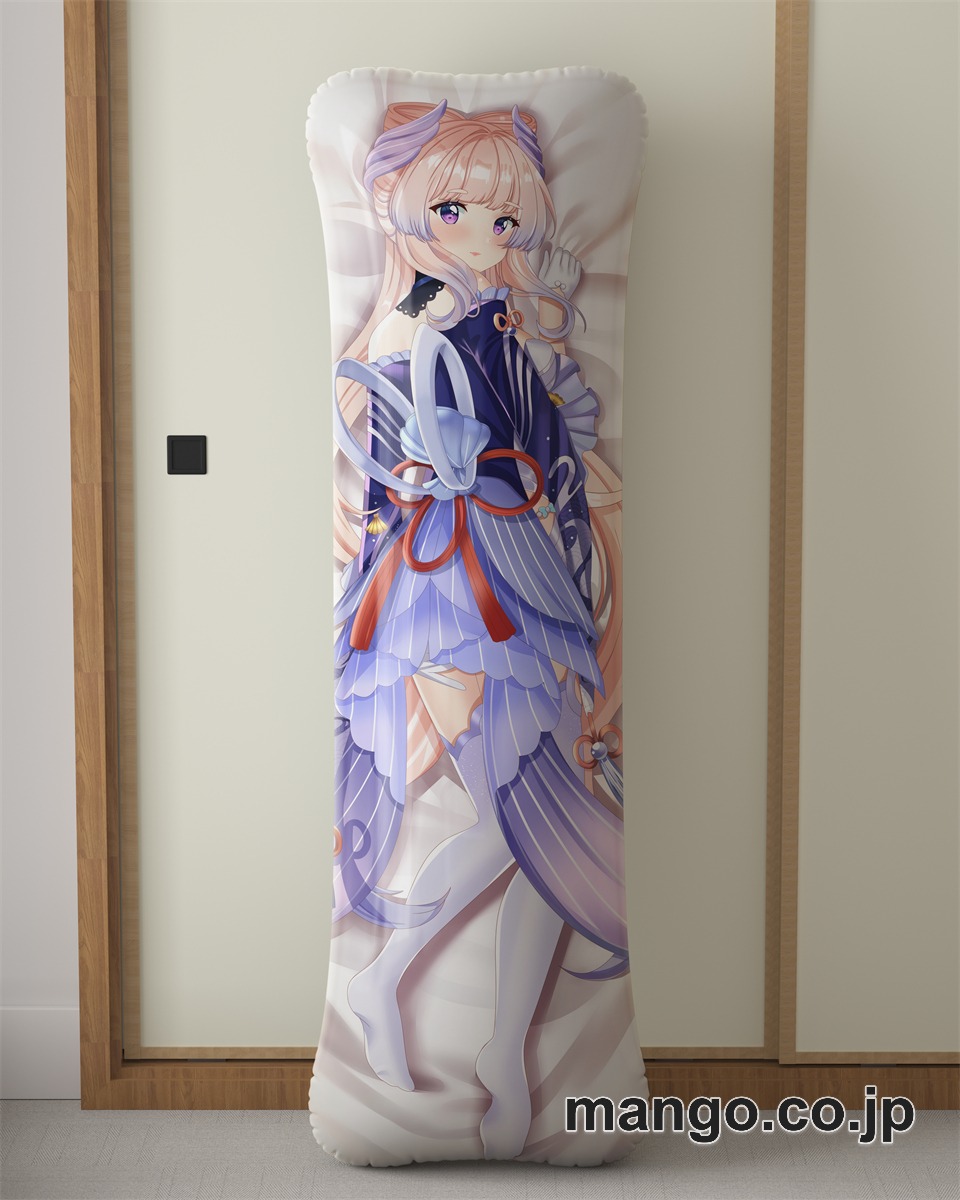 アニメ抱き枕カバー【原神】珊瑚宮心海大型クッションキャラクターグッズPVC製コレクション用 2