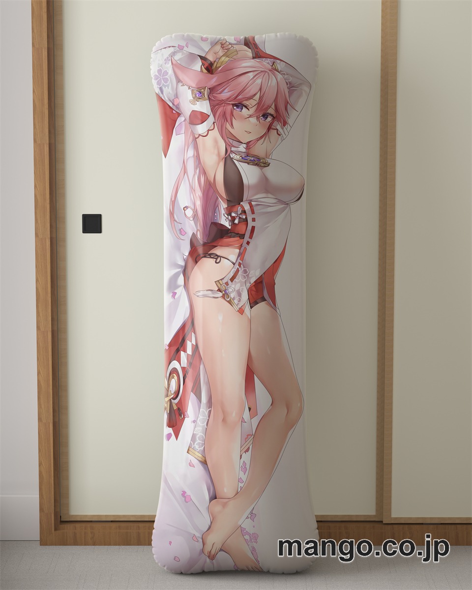アニメ抱き枕カバー【原神】八重神子大型クッションキャラクターグッズPVC製コレクション用 2