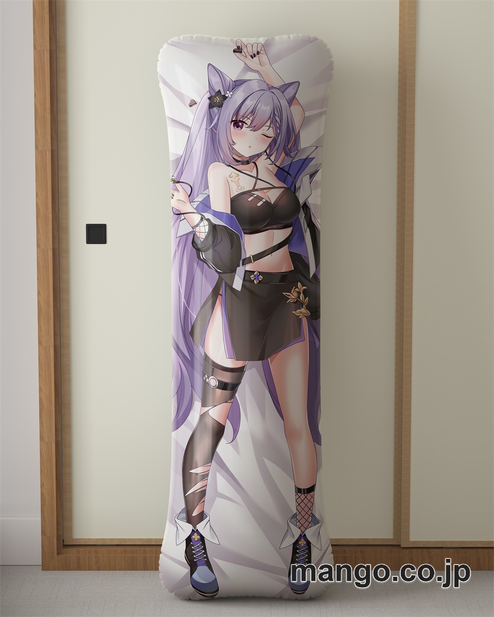 アニメ抱き枕カバー【原神】刻晴大型クッションキャラクターグッズPVC製コレクション用 2