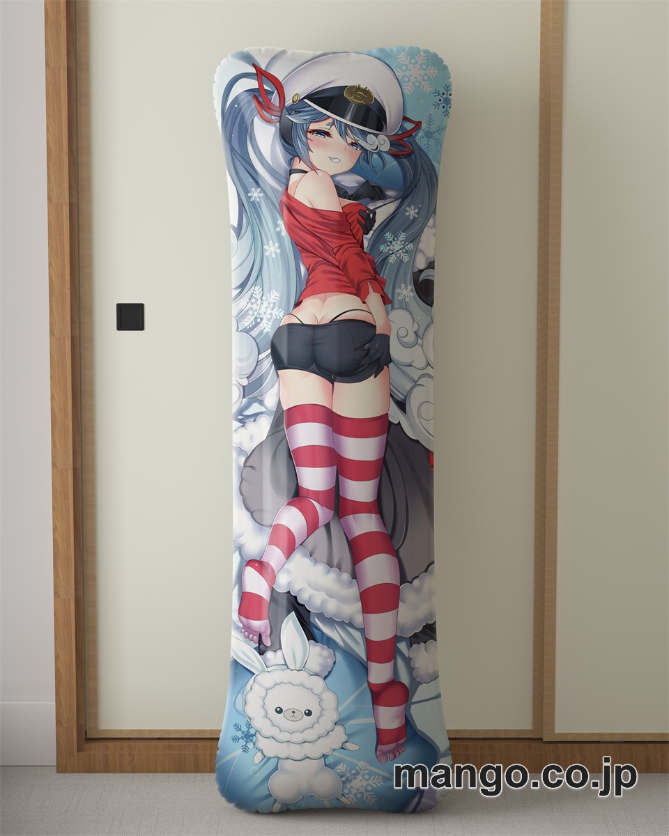 アニメ抱き枕カバー【VOCALOID】雪ミク大型クッションキャラクターグッズPVC製コレクション用 2