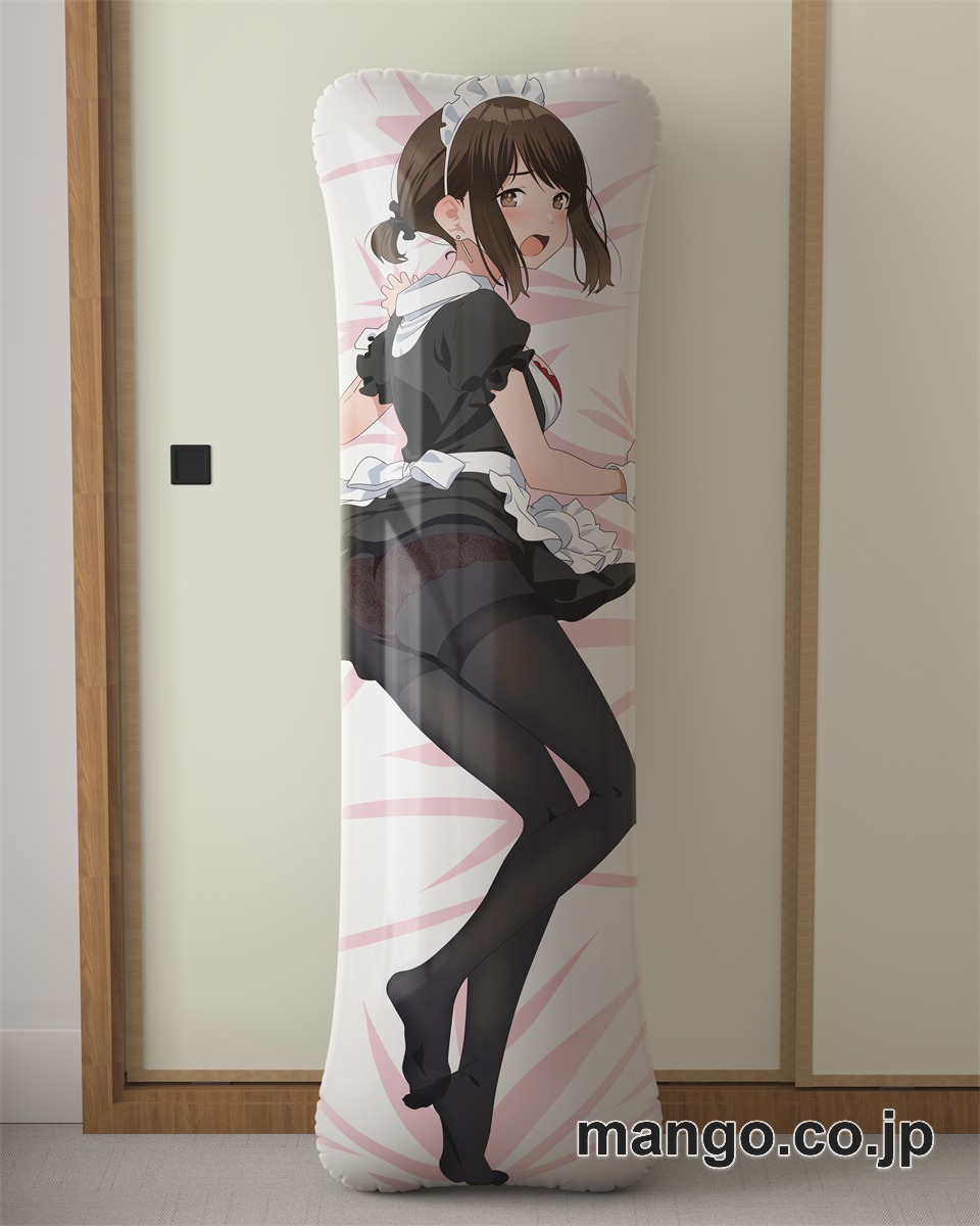 アニメ抱き枕カバー【がんばれ同期ちゃん】 同期ちゃん大型クッションキャラクターグッズPVC製コレクション用 2