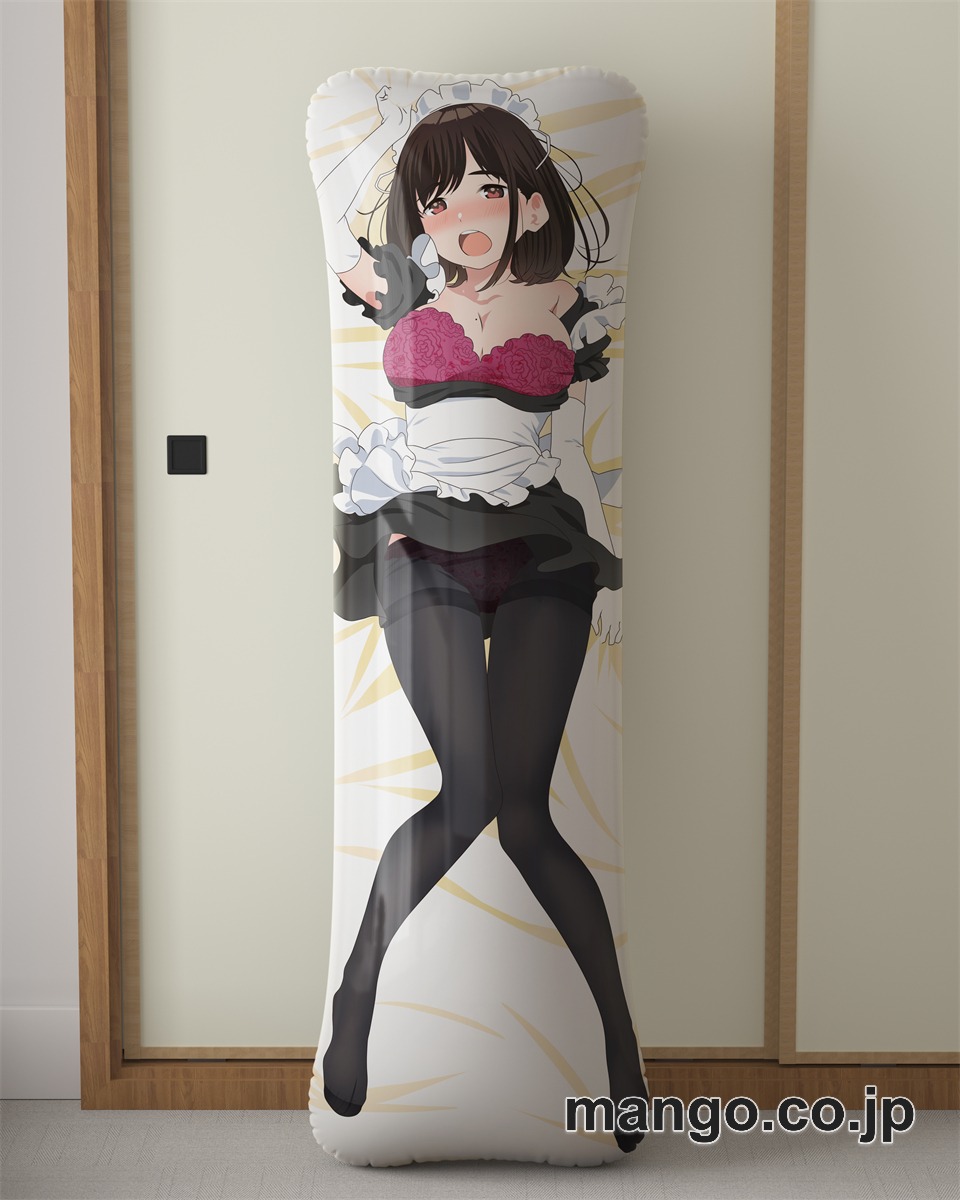 アニメ抱き枕カバー【がんばれ同期ちゃん】後輩ちゃん大型クッションキャラクターグッズPVC製コレクション用