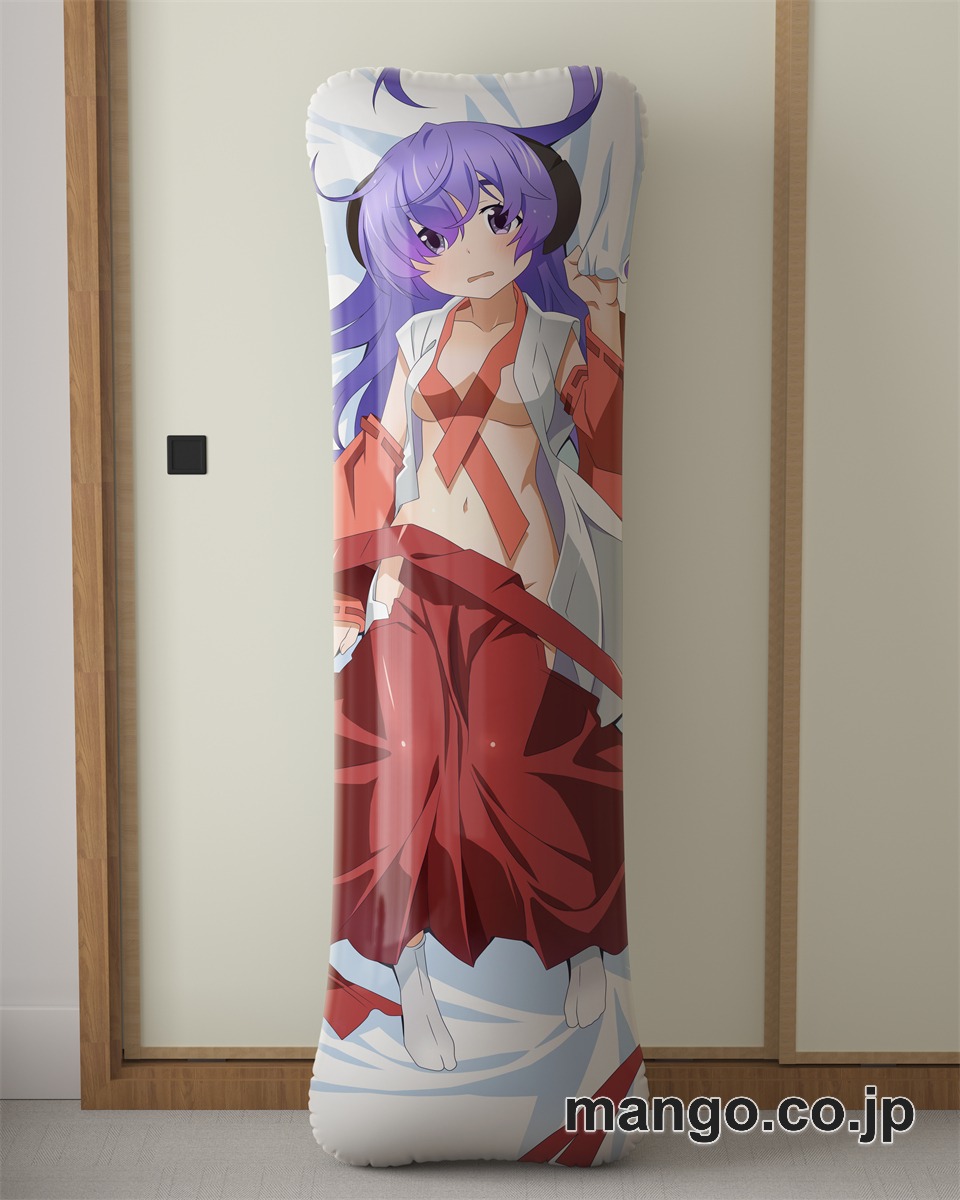 アニメ抱き枕カバー【ひぐらしのなく頃に】羽生巫女服Ver大型クッションキャラクターグッズPVC製コレクション用